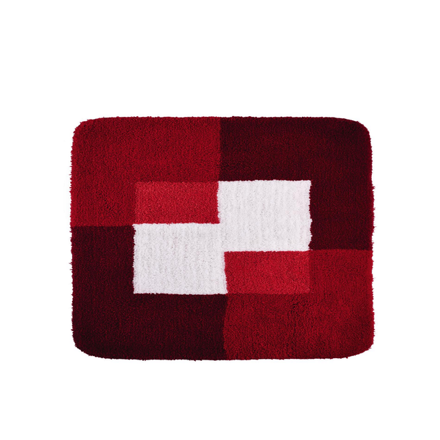 Ridder Badvorleger 'Coins' rot 55 x 50 cm