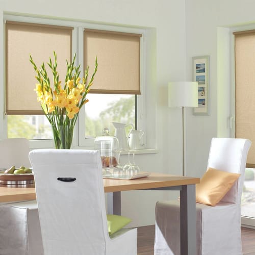 Gardinia Plissee 'EasyFix' taupe 85 x 130 cm