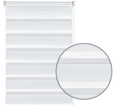 Gardinia EasyFix Doppelrollo weiß 100 x 150 cm