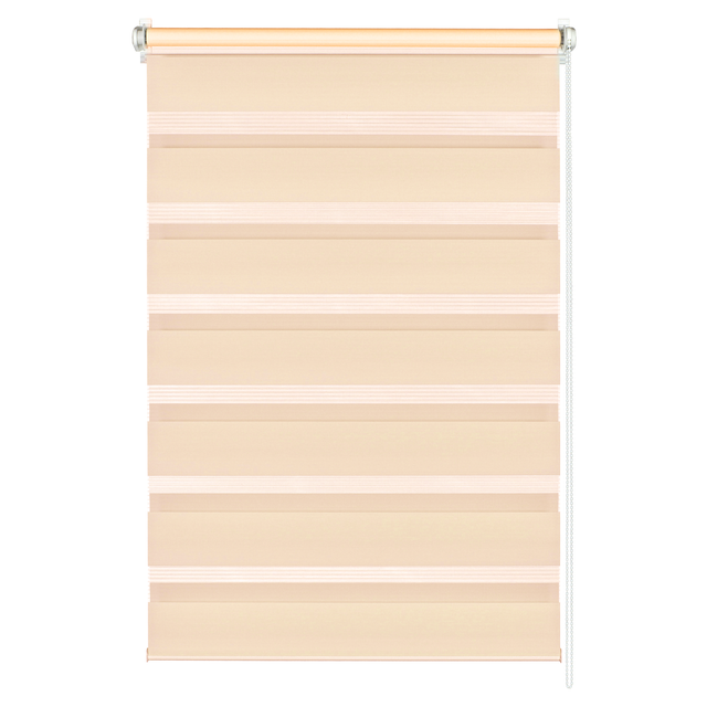 Doppelrollo 'EasyFix' creme 60 x 150 cm