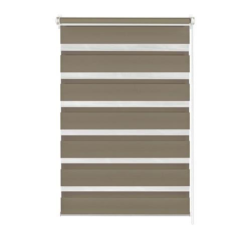 Gardinia EasyFix Doppelrollo mocca 60 x 150 cm