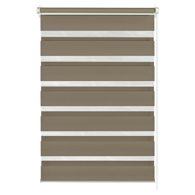 Gardinia EasyFix Doppelrollo mocce 75 x 150 cm