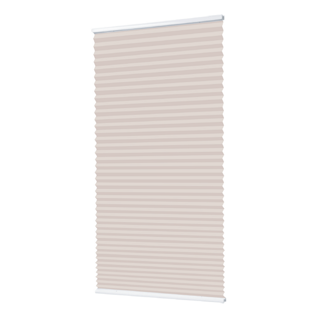 B1 Plissee 'Klemmfix' beige 80 x 220 cm