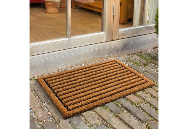 Astra Fußmatte 'Coco Home' braun gestreift 40 x 60 cm