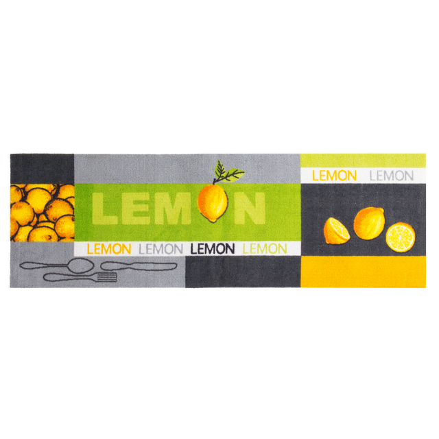 andiamo Fußmatte 'Lemon' 50 x 150 cm gelb