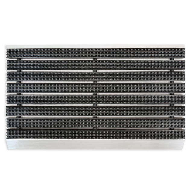 Astra Sauberlaufmatte 'Super Brush' grau 45 x 75 cm