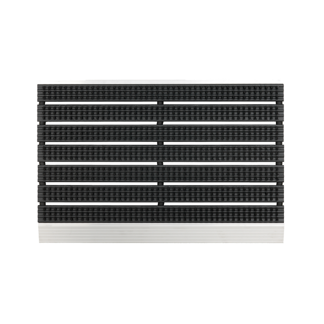 Astra Sauberlaufmatte 'Super Brush' schwarz 45 x 75 cm
