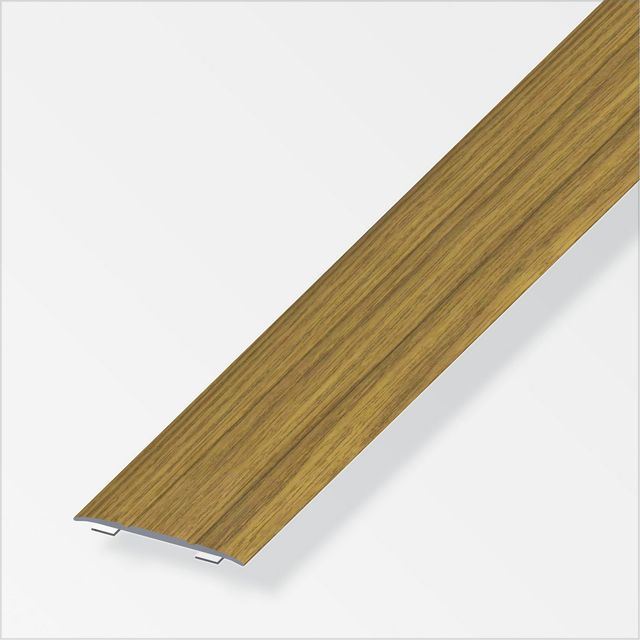 alfer Übergangsprofil Aluminium eichefarben 1000 x 37 mm