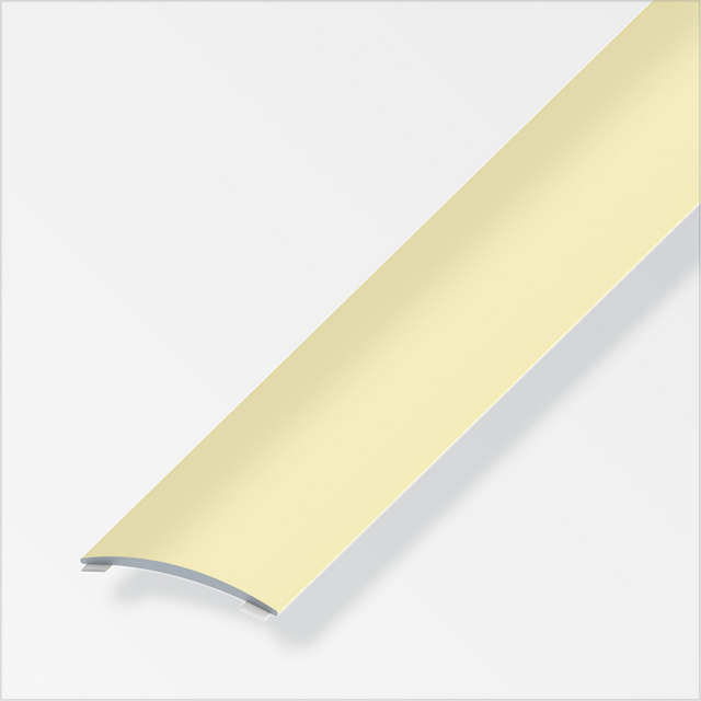 alfer Übergangsprofil Aluminium champagner, Breite 40 mm
