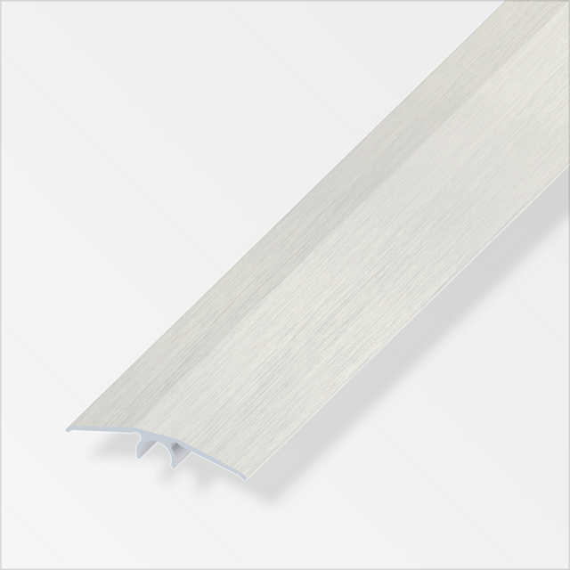 alfer Übergangsprofil 'clipstech®' Aluminium silber 2000 x 46 mm