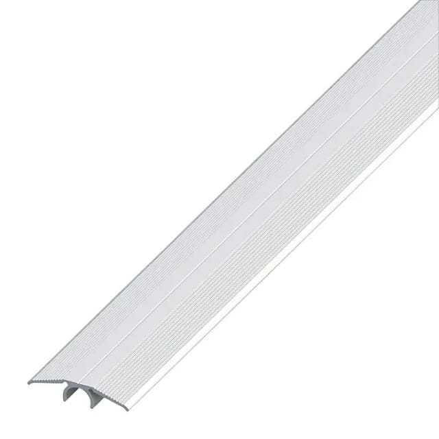 alfer Übergangsprofil 'clipstech®' Aluminium silber 1000 x 33 mm