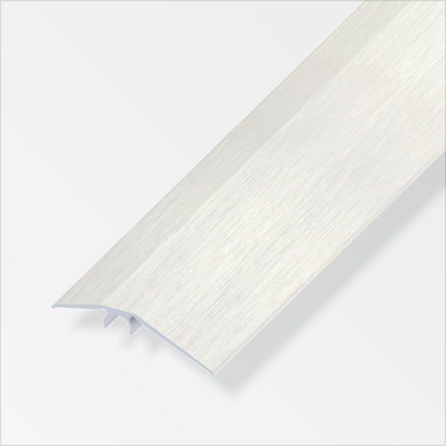 alfer Ausgleichsprofil 'clipstech®' Aluminium silber 1000 x 56 mm