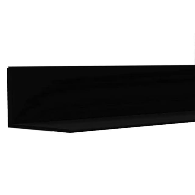 Doellken Knickwinkel 'Basic' schwarz 5 m