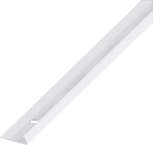 alfer Übergangsprofil 'Dekor' silberfarben 1000 x 21,5 mm