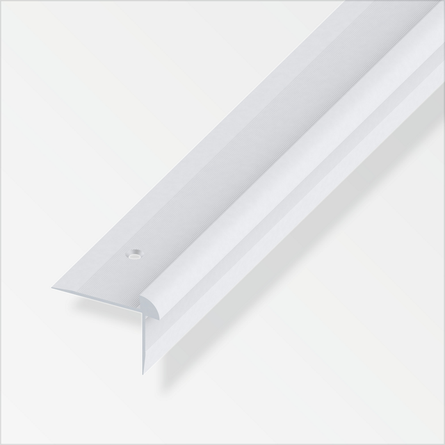 alfer Übergangsprofil 'Dekor' silberfarben 40 x 3 x 1000 mm