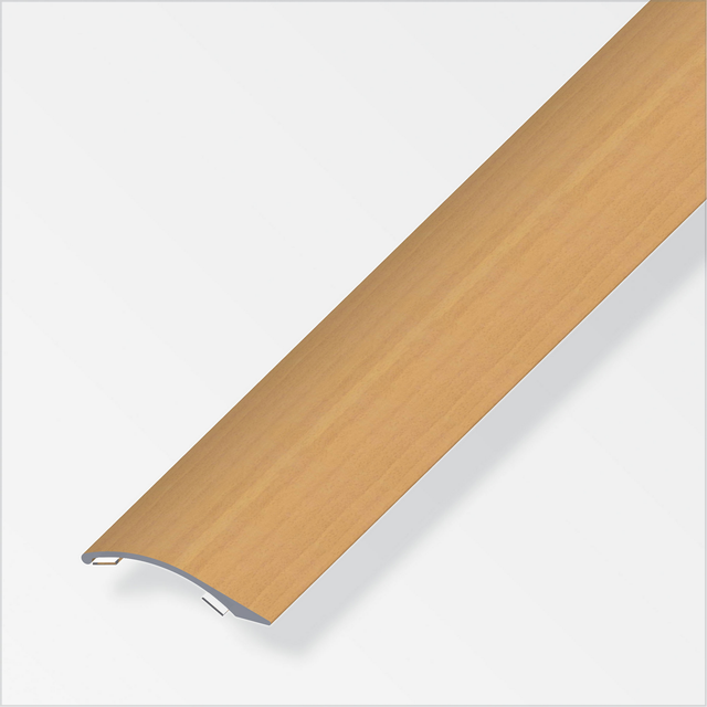 alfer Ausgleichsprofil Aluminium buchefarben 1000 x 38,5 mm