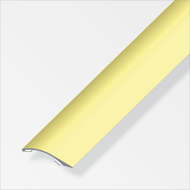 alfer Ausgleichsprofil Aluminium messingfarben 1000 x 38,5 mm
