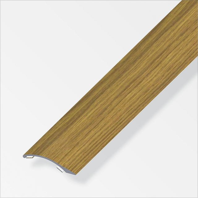 alfer Ausgleichsprofil Aluminium eichefarben 1000 x 38,5 mm