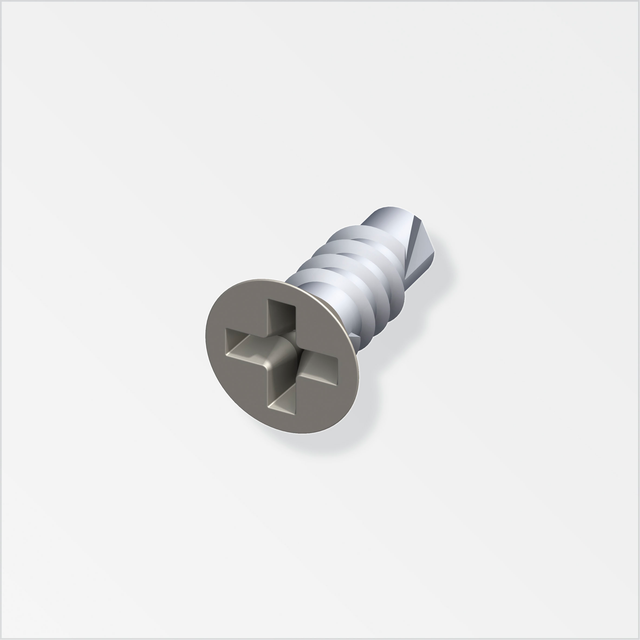 alfer Senkkopfschrauben Stahl Ø 2,9 x 9,5 mm 10 Stück