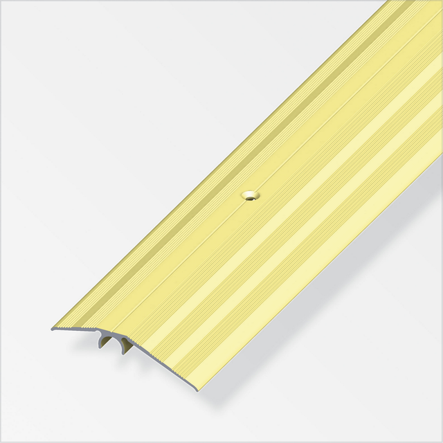 Ausgleichsprofil 'clipstech®-plus' Aluminium messingfarben 1000 x 56 mm