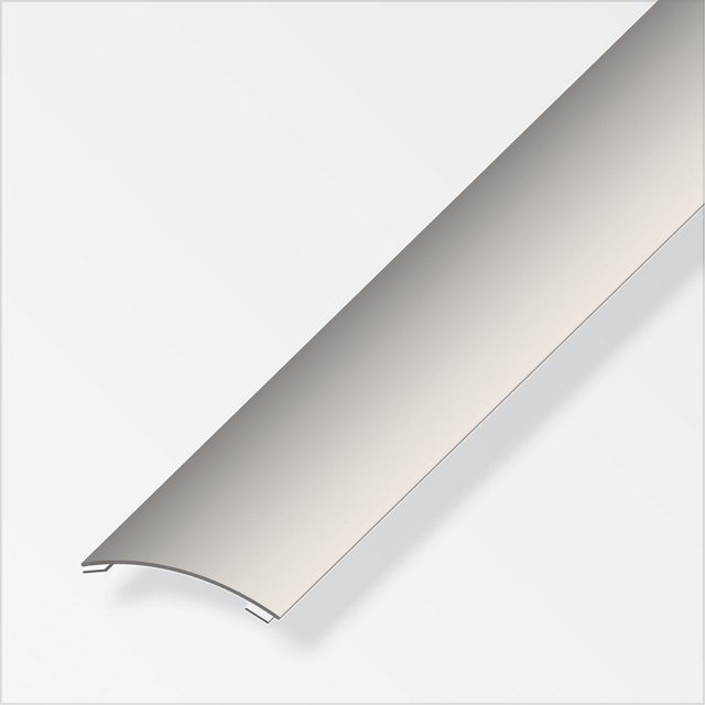 alfer Übergangsprofil Edelstahl silber 1000 x 30 mm