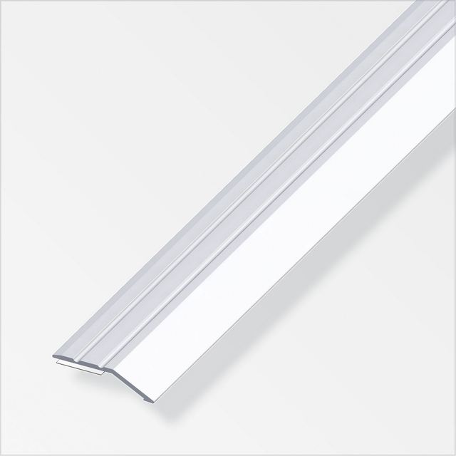 alfer Abschlussprofil Aluminium silber 1000 x 30 mm