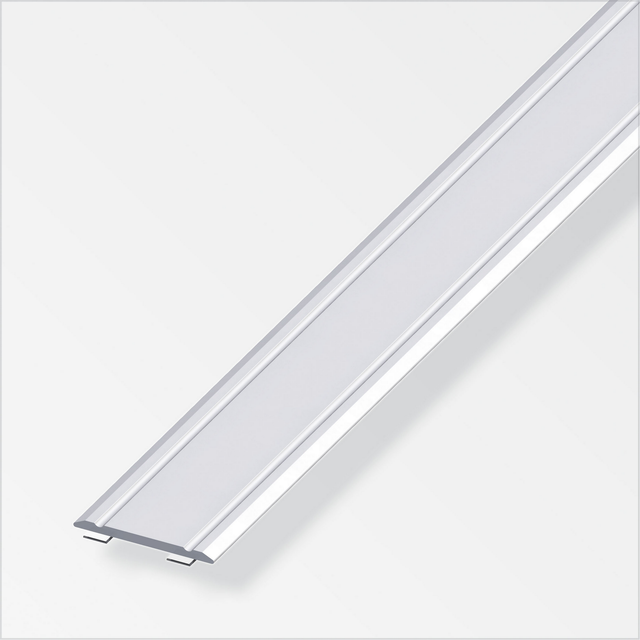 alfer Übergangsprofil Aluminium silber 1000 x 30 mm
