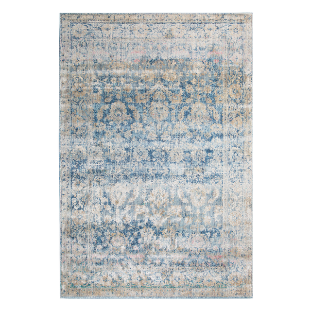 Luxor Living Teppich 'Bella' blau/beige 133 x 190 cm