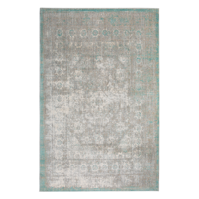 Luxor Living Teppich 'Bella' creme/türkis 133 x 190 cm