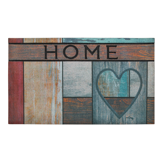 andiamo Fußmatte 'Gino' Home/Herz mehrfarbig 45 x 75 cm