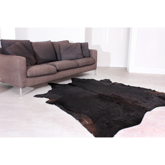 Luxor Living Rinderfell 'Pepe' schwarz 205 x 180 cm
