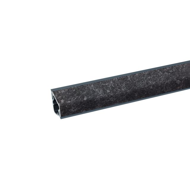 Kaindl Wandanschlussprofil 'Marmor de Mazi 38057' anthrazit 635 x 16 x 28 mm