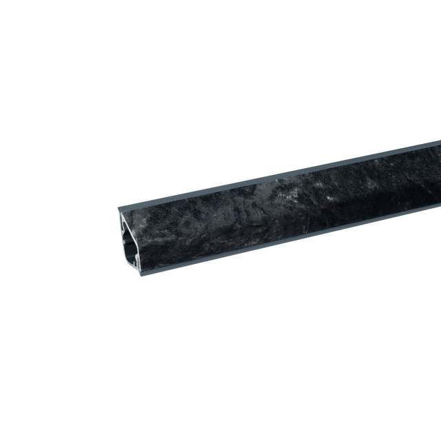 Kaindl Wandanschlußprofil 'Schiefer 3953' schwarz 600 x 16 x 28 mm