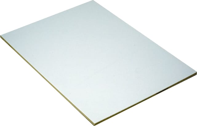 Sperrholz Pappel einseitig Weiß 1200 x 600 x 4 mm
