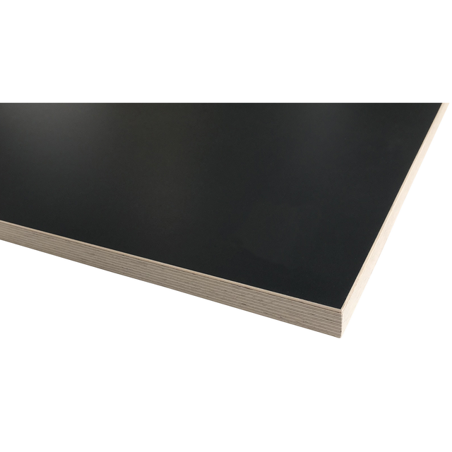 Jürgens Holzprodukte Tischplatte Dekorspan anthrazit 65 x 65 x 2,5 cm