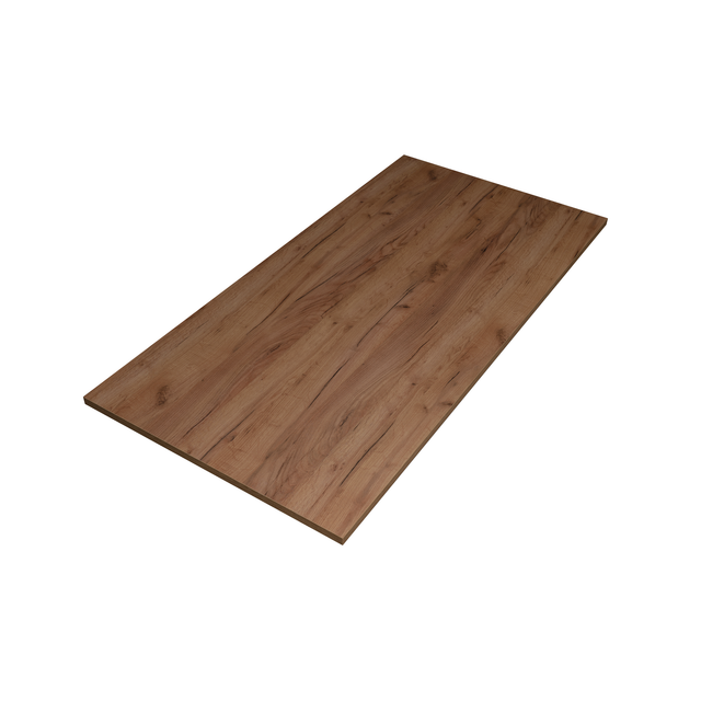 Neudeck Tischplatte Dekorspan Wildeichedekor 120 x 80 x 2,5 cm