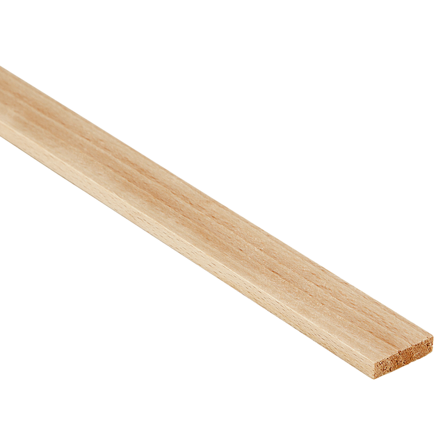 Rechteckleiste Buche 95 x 2,0 x 0,5 cm