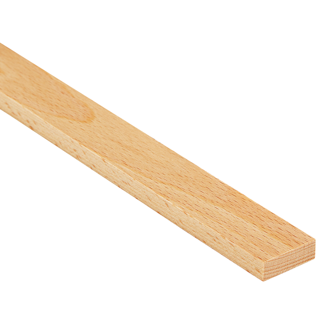 Kosche Rechteckleiste Buche 95 x 2,5 x 0,8 cm
