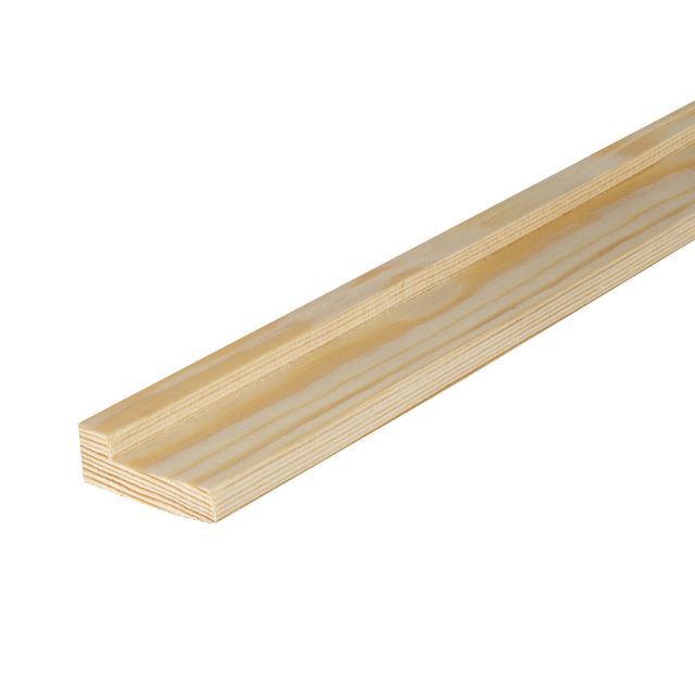 Kosche Bilderleiste Kiefer 14 x 40 x 1000 mm