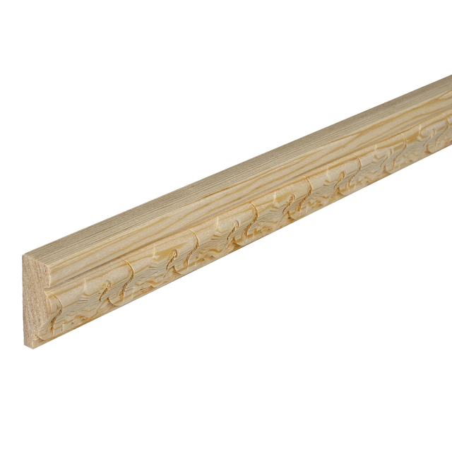 Kosche Schnitzleiste Kiefer 12 x 33 x 2400 mm