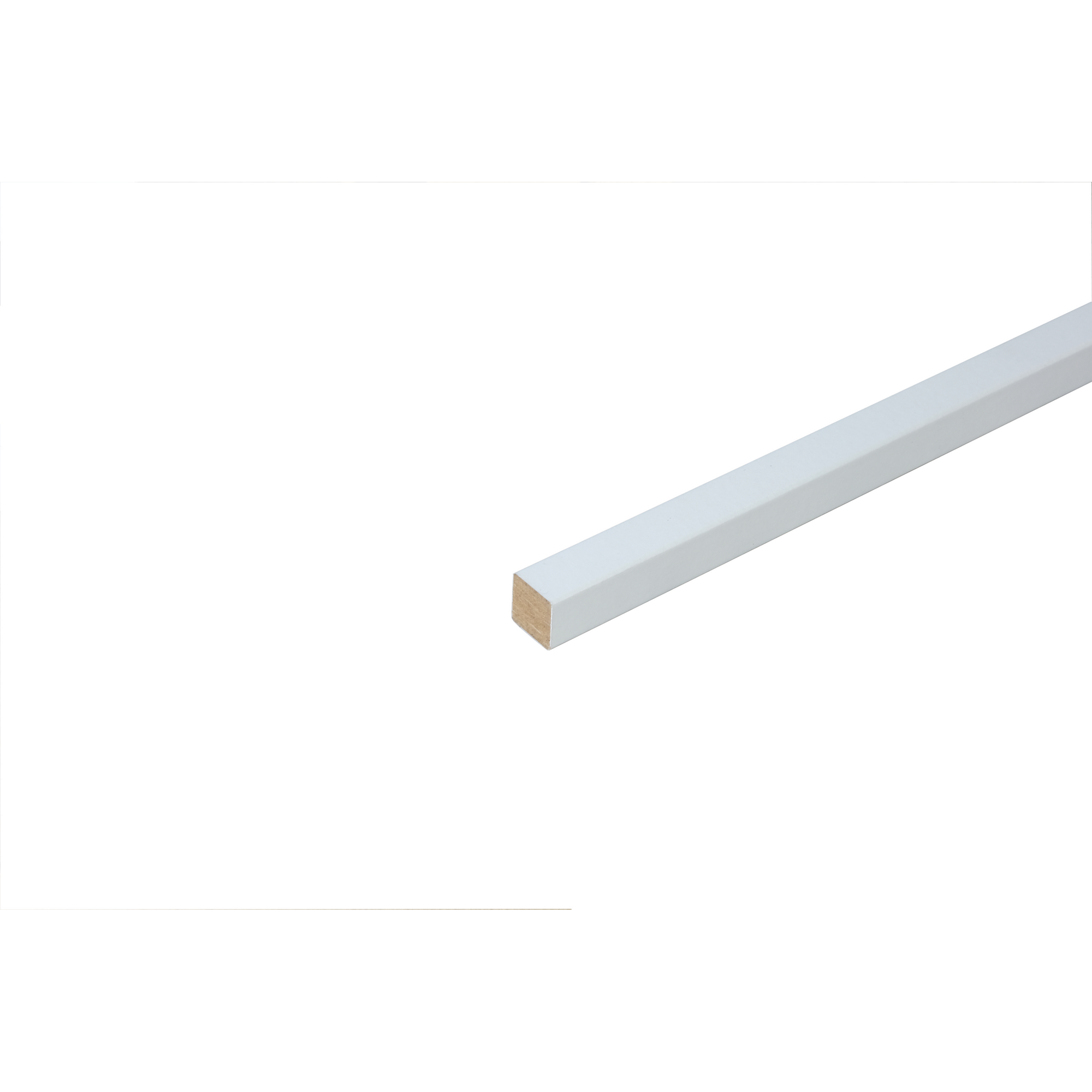 Kosche Sockelleiste weiß 11 x 11 x 1000 mm