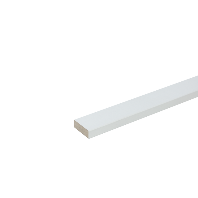 Kosche Sockelleiste weiß 30 x 19 x 1000 mm