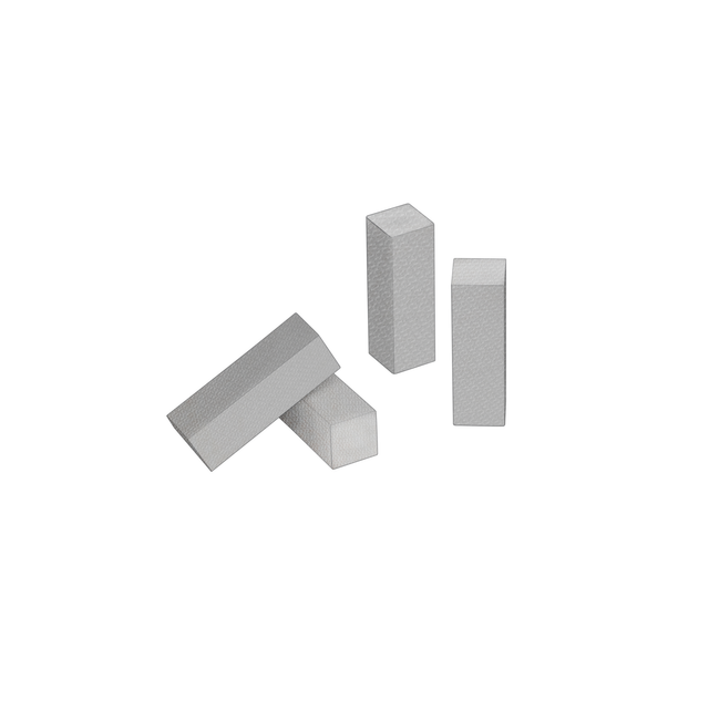 Kosche Eckholz grau 19 x 60 mm 4 Stück