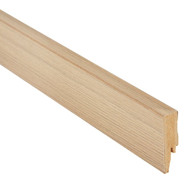Kosche Clip-Sockelleiste gerade 2400 x 58 x 16 mm Durango Pecan