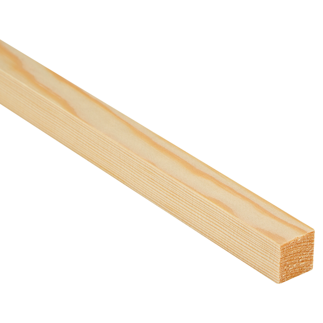 Quadratleiste Nadelholz 100 x 2 x 2 cm