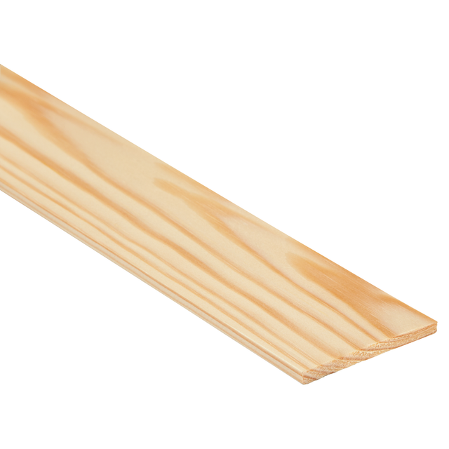 Rechteckleiste Nadelholz 100 x 6 x 0,5 cm