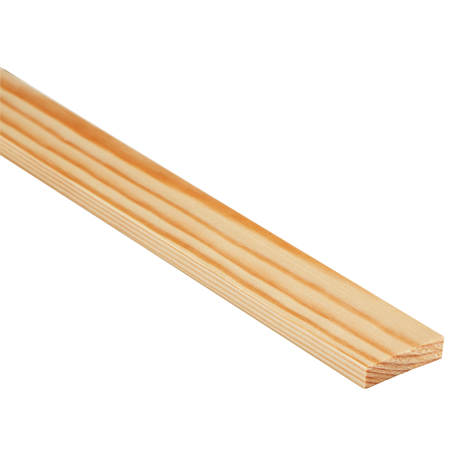 Modellbauleiste rechteckig Kiefer 100 x 4 x 1 cm