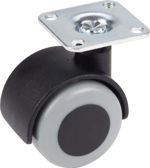 Dörner & Helmer Parkett-Doppelrolle mit Platte 40 mm