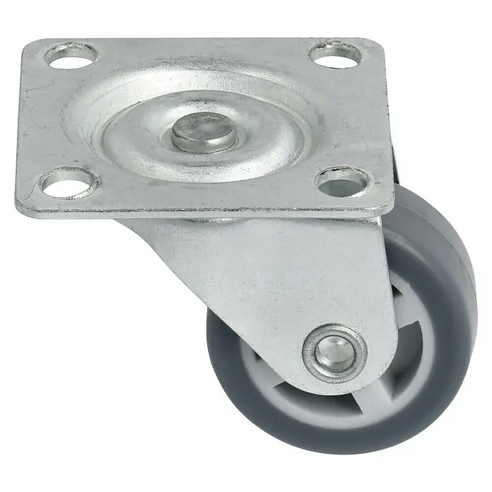 Dörner & Helmer Parkett-Lenkrolle mit Platte 30 mm