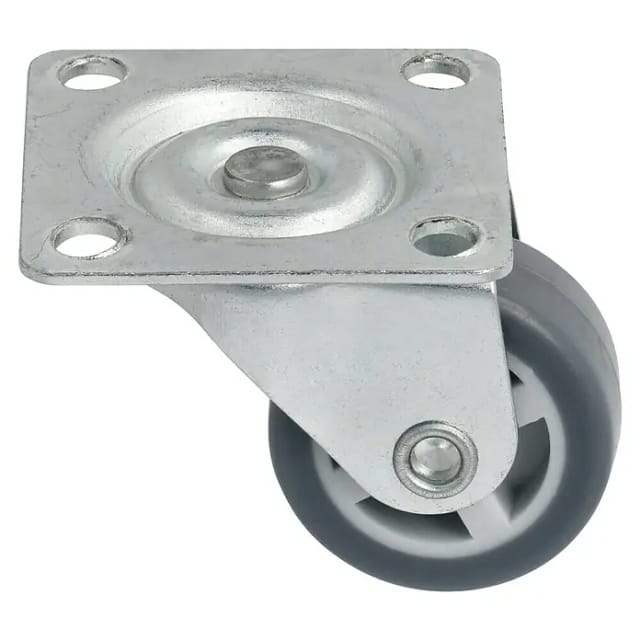 Dörner & Helmer Parkett-Lenkrolle mit Platte 30 mm